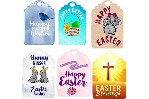 6 Easter Gift Tags : Enhance Your Seasonal Branding