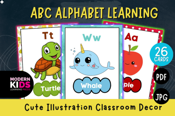 ABC Alphabet Learning Classroom Decor: Design for Early Education