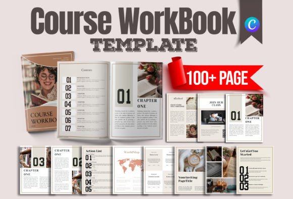 Course WorkBook Template: Streamline Your Digital Design Workflow