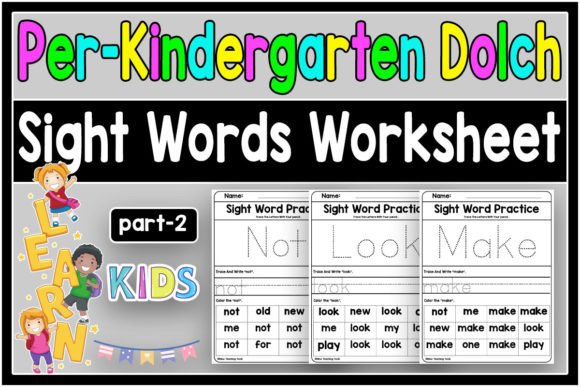 Dolch Sight Words Tracing Book Pre K V.2: A Design Tool for Early Literacy