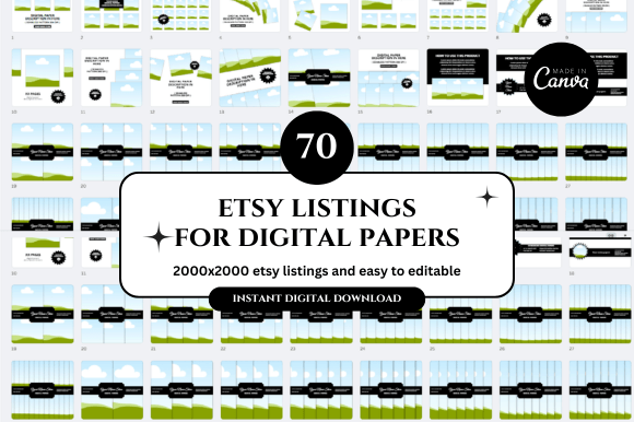 Elevate Your Etsy Shop with Canva Mockup Templates
