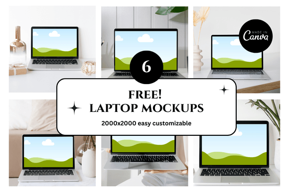 Elevate Your Etsy Shop with Professional Laptop Mockups
