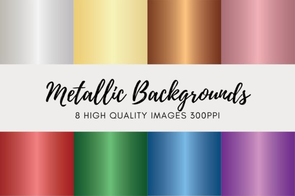 Metallic Background Textures for Modern Design