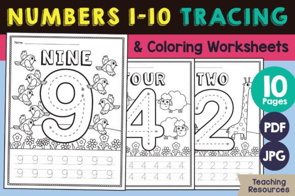 Preschool Numbers 1-10 Worksheets: Designing for Early Learners