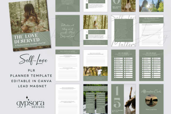 The Love Deserved Journal for PLR: A Design Asset for Emotional Connection