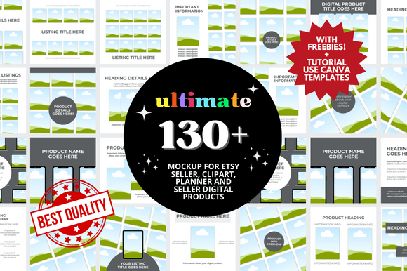 Transform Your Etsy Shop with 130 Listing Templates & Bonus