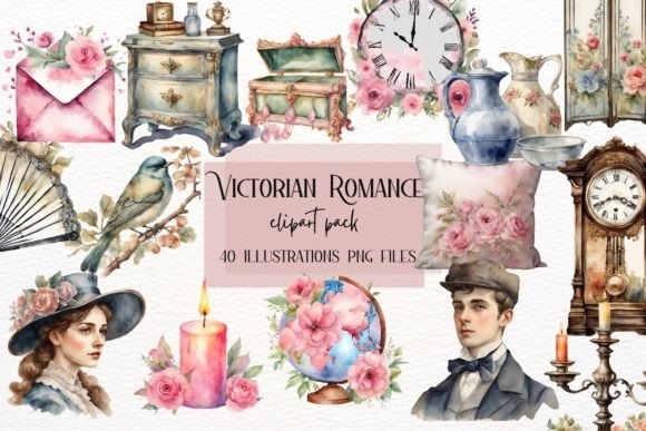 Victorian Vintage Romantic: A Shabby Chic Design Collection